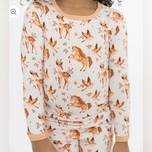 Lama Littles Unicorn Lands Long Sleeve Pants PJ Set 3T VGUC